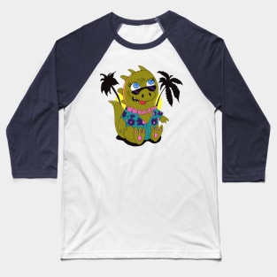 Aloha Dinosaur Baseball T-Shirt